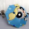 Bubblegum, Powerpuff Girls- Automatic Opening and Closing, 8-rib Structure Portable Umbrella, Suitable for Men and Women in All Seasons - Pe