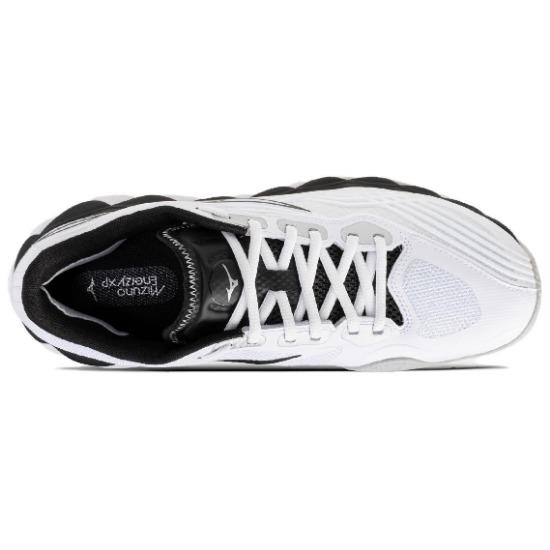 Mizuno Wave Enforce Tour 2 Άνετη Εφαρμογή Απορρόφηση Κραδασμών Ανθεκτικά Παπούτσια Τένις Χαμηλού Προφίλ Unisex Αθλητικό Παπούτσι Λευκό Μαύρο 61GA260009