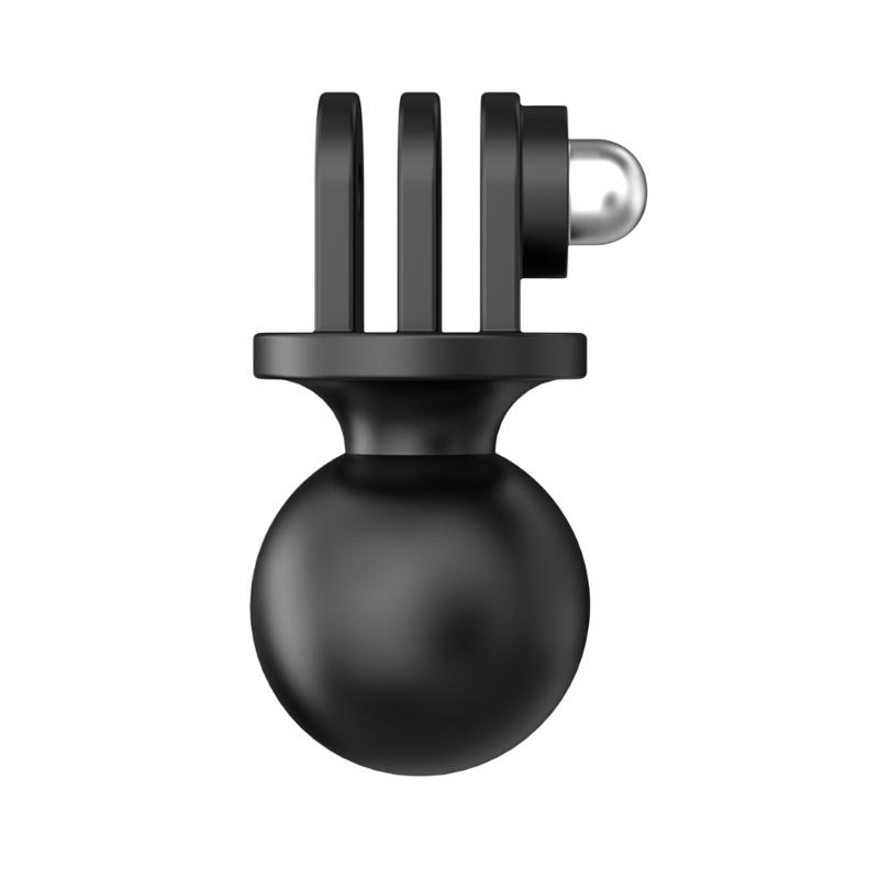 Motorcycle Camera Mount Adapter for Navigation Use, Ball-Base Action Camera Mount with Small-Profile Form for Travel