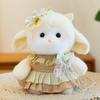 Plush Sheep Keychain With Soft Polyester Fill For Gift And Backpack Decor