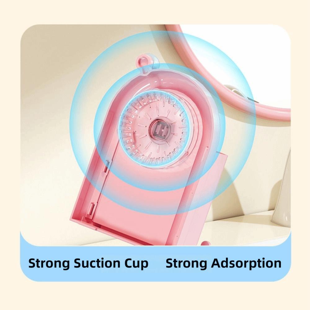 Punch-Free Wall Mounted Toothbrush Holder Waterproof Toothbrush Storage Rack Bathroom Organizer