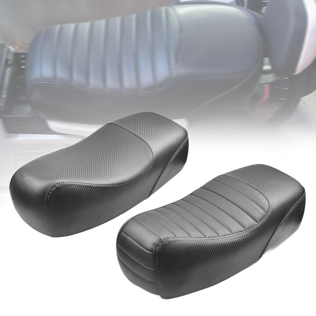 Motorcycle Seat Cushion Short Tail Rack Seat Cushion Easy Installation Waterproof Modification Seat Pillow for Motorbike
