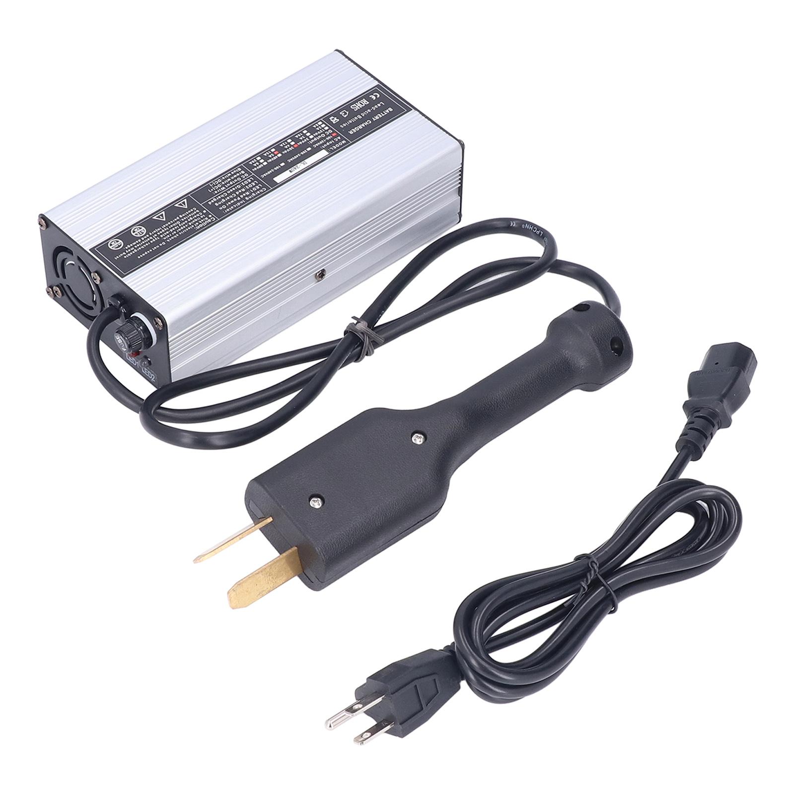 

Зарядное устройство для гольф-кара Club Car 36V 5A Восьмиугольная головка Серебристый Алюминиевый Замена для EZGO