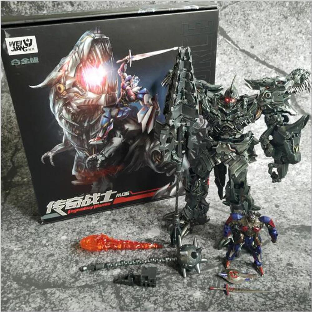 Zeus Shockwave Transformation Toys Weijiang Grimlock Universe Guardian Action Figure Deformation Robot Model ZS01 W8600 LS05 Poseable Articulated