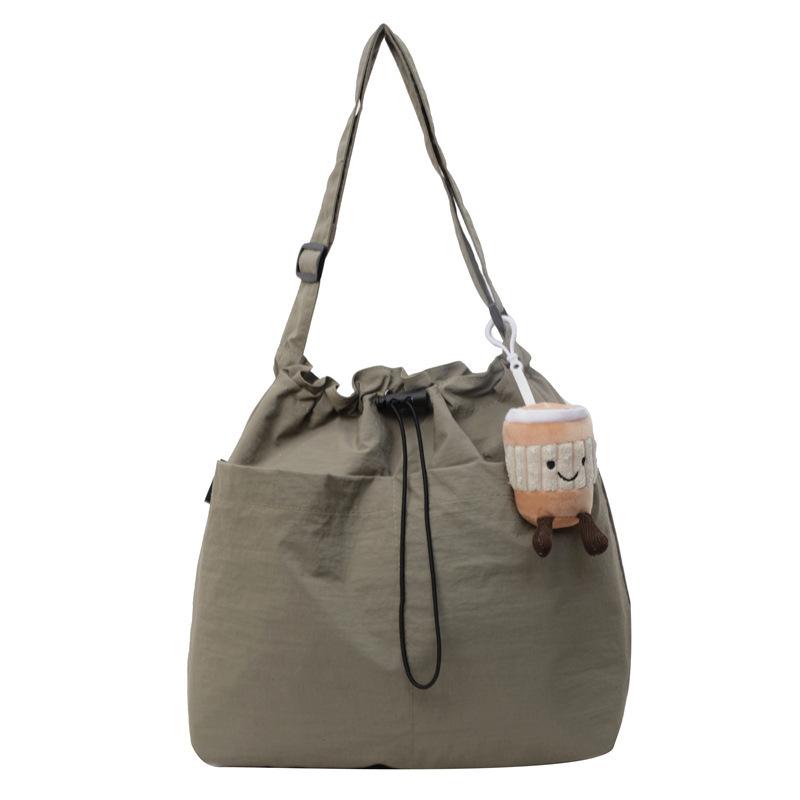 Женская нейлоновая сумка через плечо не дающая усадку не мнется сумка через плечо легкая большой емкости женская сумка-тоут для поездок на работу One Size 1259₽