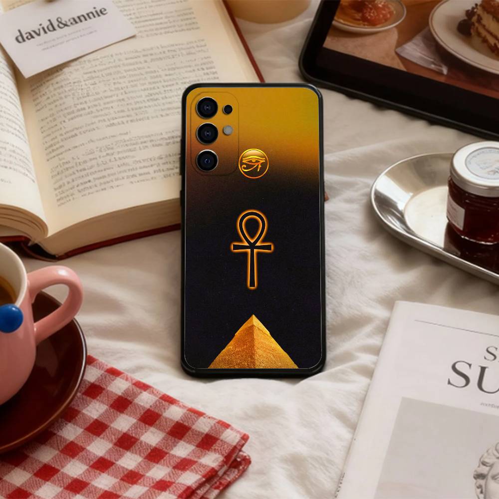 COOL A-Ancient E-Egypt Art   Phone Case For Samsung S 25,24,23,22,30,21,10,9,Ultra,Plus,Lite,FE,4,5 G Soft Black Case