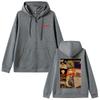 Rock Band Extremoduro Okładka Płyty Muzycznej Merch Bluza Rozpinana na Zamek Mężczyźni Kobiety Vintage Oversize Kurtka Zapinana na Zamek