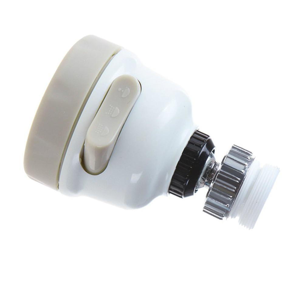White Anti-splash Tap Water Filter Nozzle Household Tap Water Filtration and Pressurization