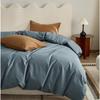 Cotton Long-staple Cotton Duvet Cover Single Autumn And Winter Thickened Bed Hat Cotton Cover Solid Color Bed Sheet