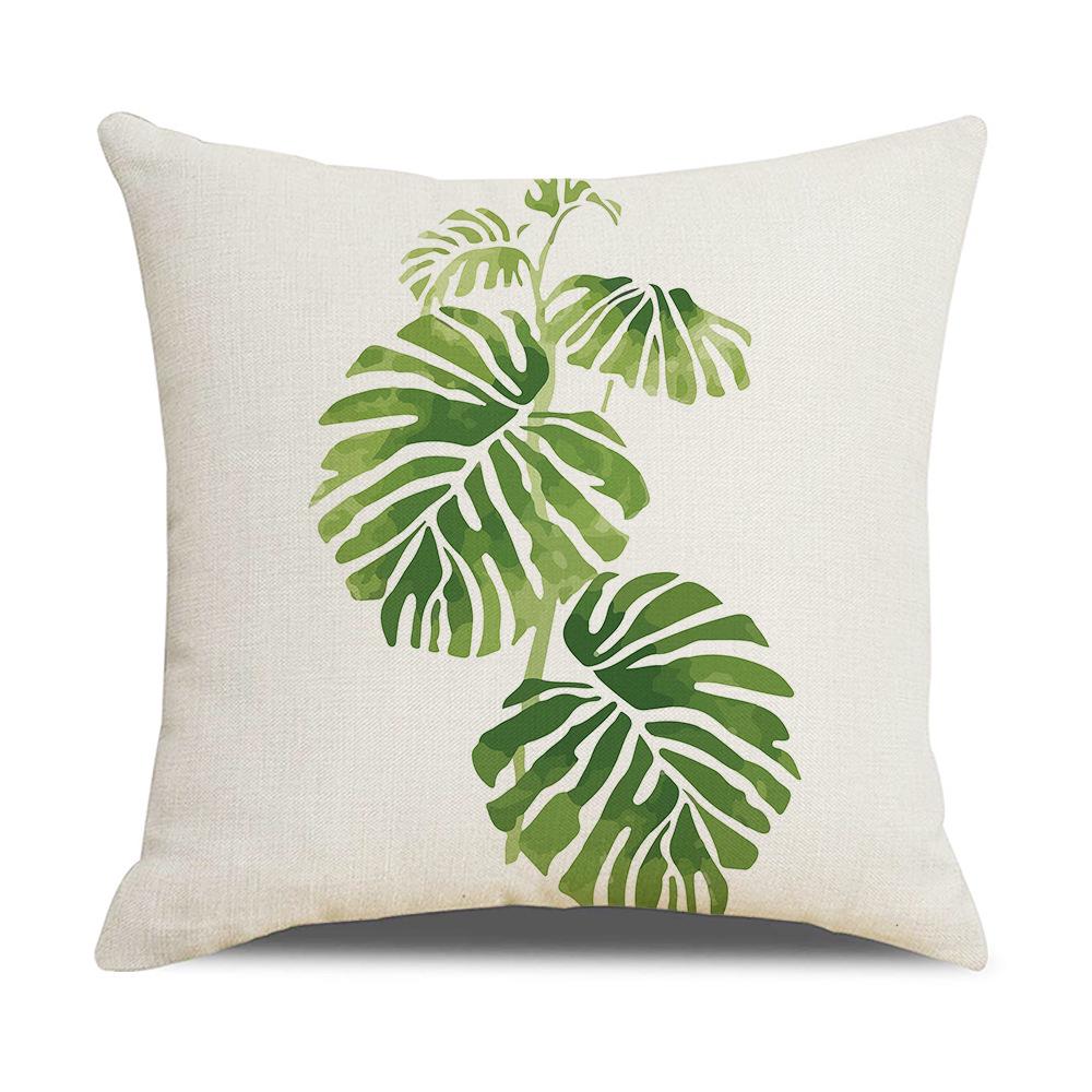 Nordic Tropical Plant Pillowcase - New Home & Office Decor Cushion Cover