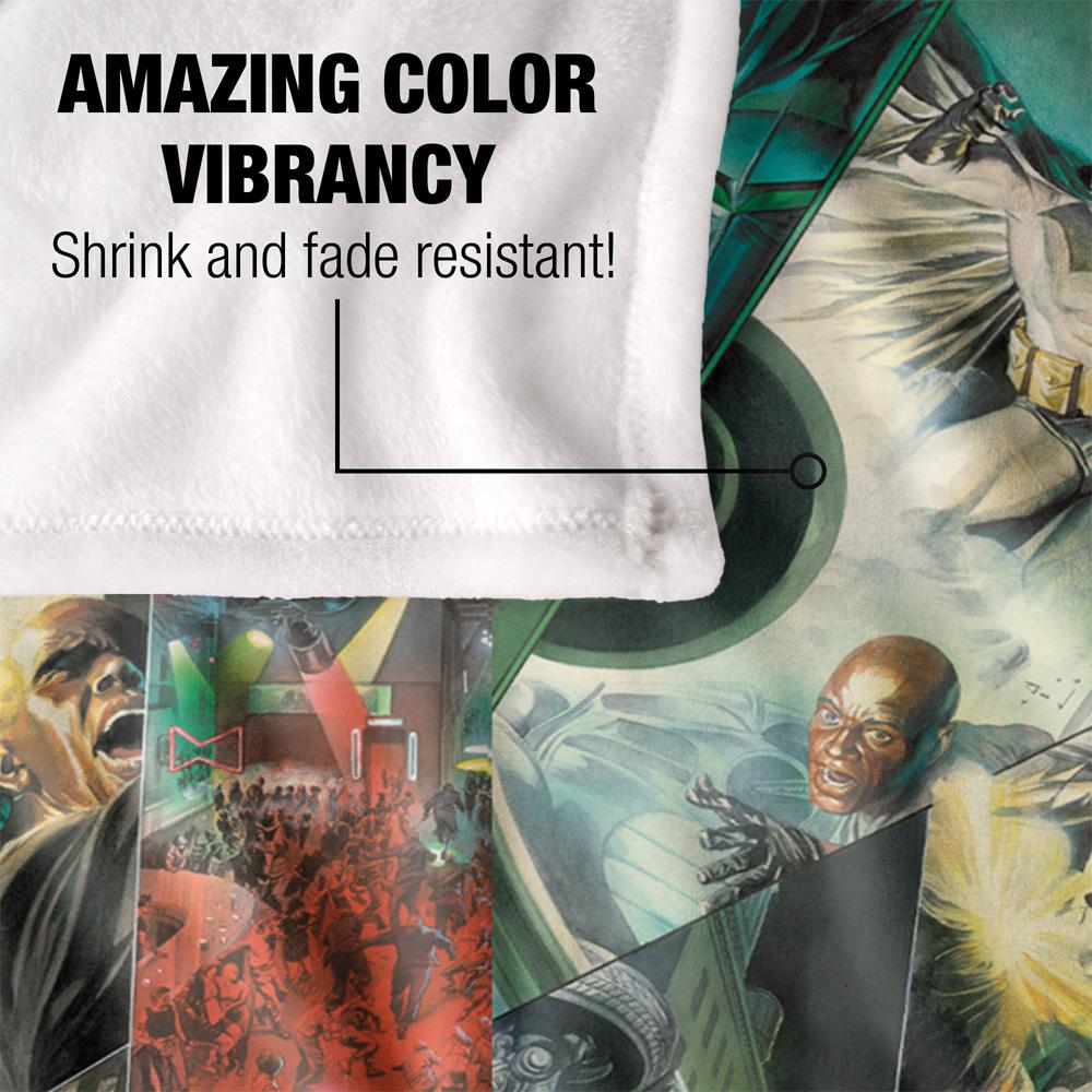 Batman Comic Collage Blanket