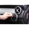 Middle Console Air Outlet Vent Decor For Benz GLA CLA 2013- ABS Carbon Fiber