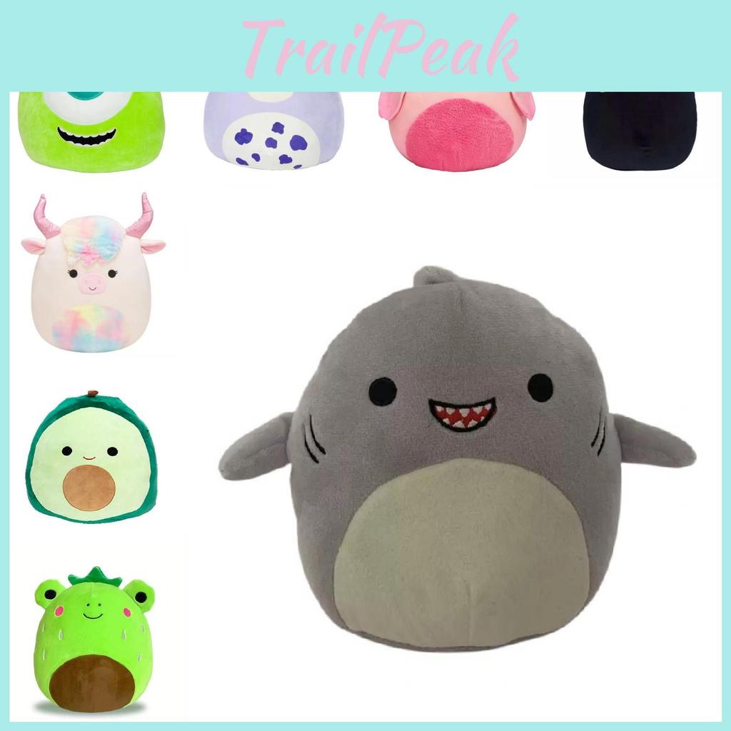 Squishmallows Haifisch Katze Hase Plüschtier Mit PP-Baumwollfüllung Für Kinder Und Sammler