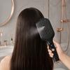 Electric Spray Massage Hair Brush, USB Rechargeable Misting Air Cushion Brush, Anti-Frizz Hair Detangler Steam Comb for Dry Damaged Hair
