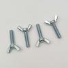 Galvanized Carbon Steel Wing Nut Bolt M4-M12