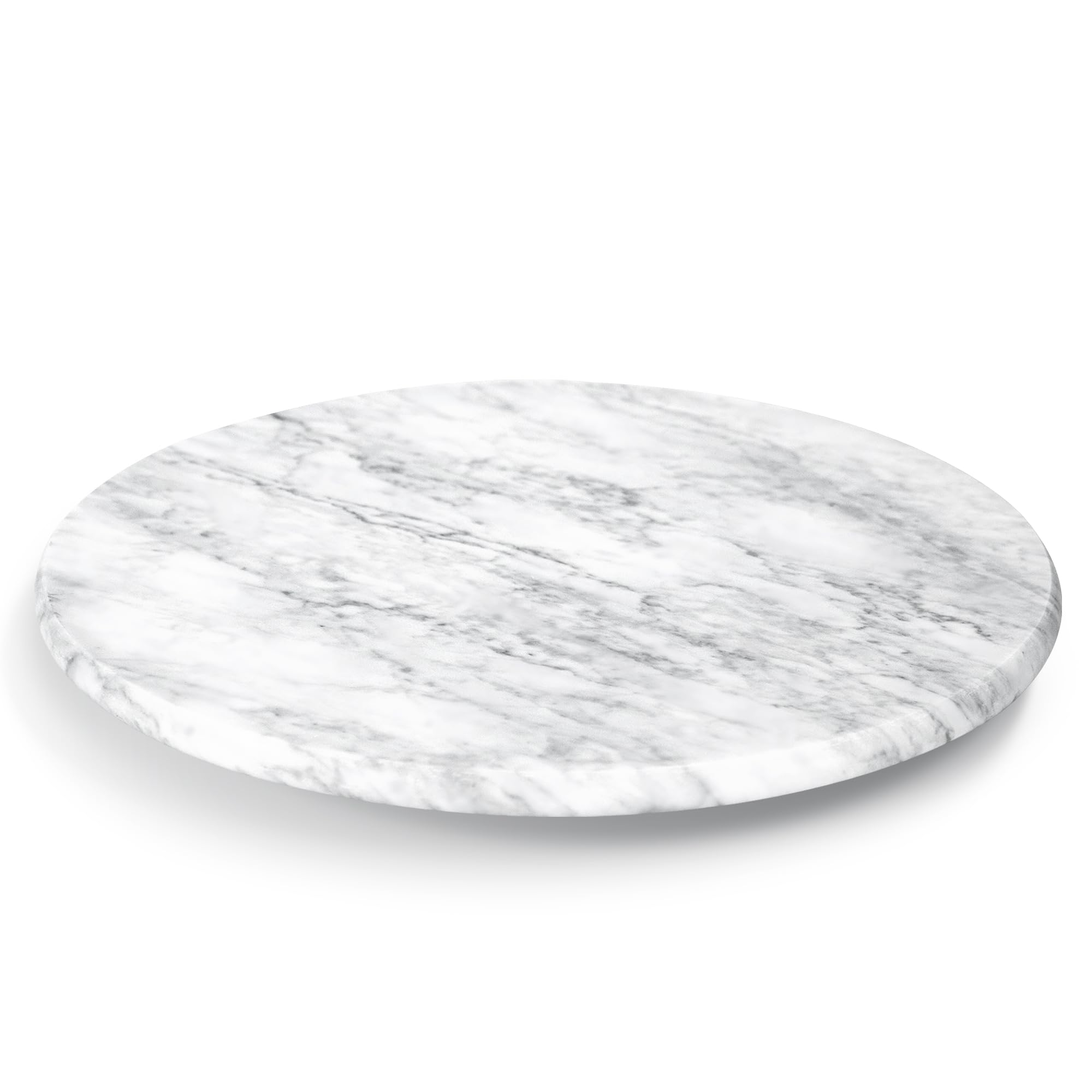 

Natural marble cake turntable, 25cm in diameter, suitable for cake making and storing condiments.
