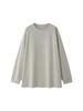 Women's Early Spring Oversized Long Sleeve Lightweight T-Shirt