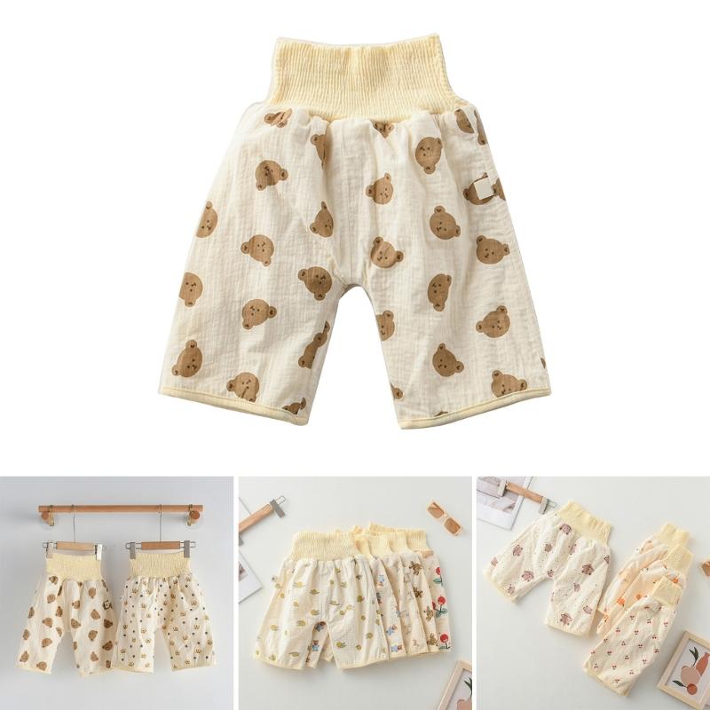 Reusable Baby Training Cloth Diaper Pants Cotton Gauze Nappy Trousers Leak-proof and Easy To Clean Nappies Pants