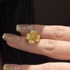 Neu bei Anhängern und einfachen Ohrsteckern klassisch retro gebürstet diamantbesetzt Blume exquisite Ohrringe für Damen Party Schmuck