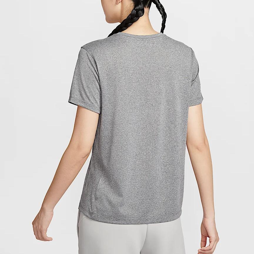 Nike Dri-Fit Team Legend Quick-Dry Comfortable Crew Neck Short Sleeve T-Shirt Women Tops Carbon-Gray IB8899-091