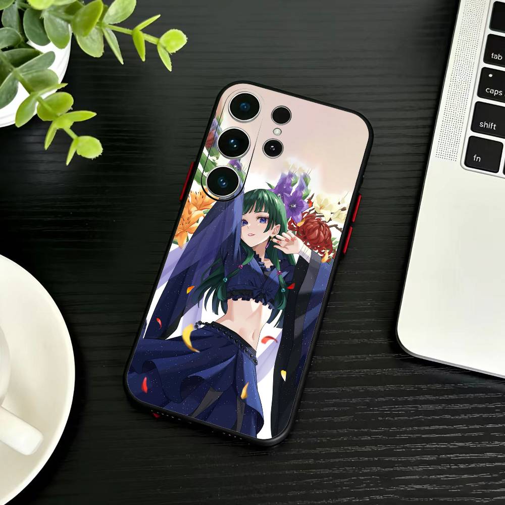 

Anime Apothecary Diaries Maomao Phone Case For Samsung S26,S25,S24,S23,S22,S21,S20,Plus,Fe,Lite,Others Black Cover Samsung S24fe