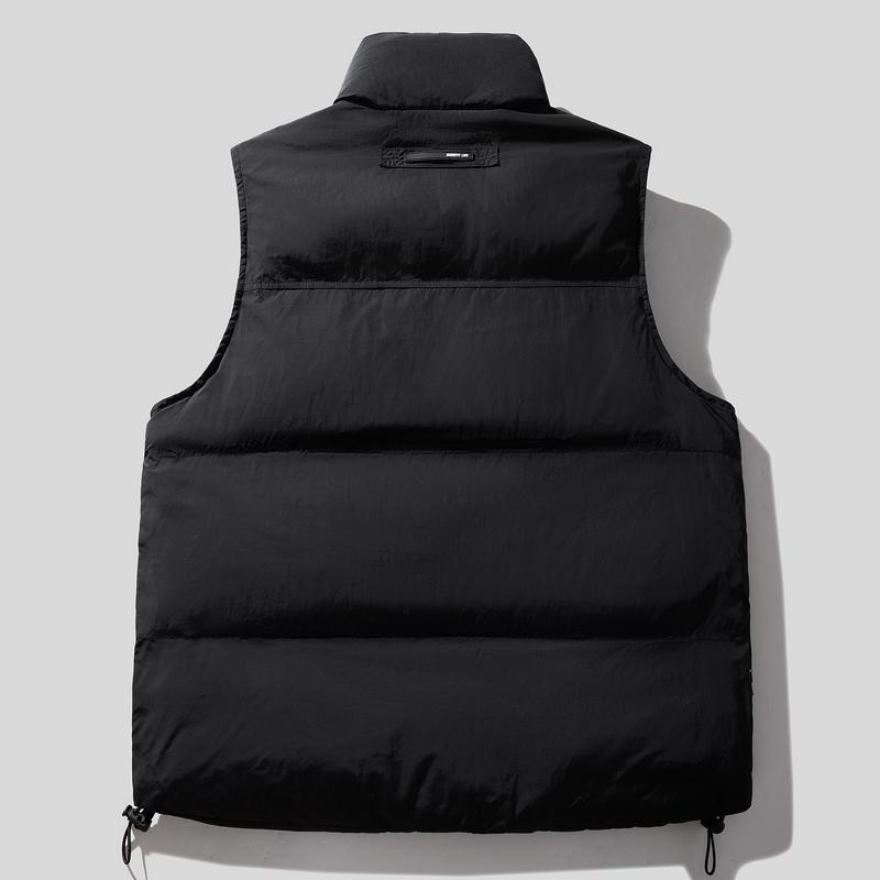 Fashion Autumn Winter Sleeveless Coats Men Plus Size Outerwears Casual Vintage Thick Warm Vest