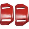Snow Blower Slide Skids Red Metal Attachment Repair Snow Parts for 784-5580-0637 780-420 Models
