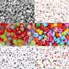 100pcs 7mm Arabic Letters Acrylic Beads Flat Round Alphabet Loose Beads For Jewelry Making DIY Bracelets Necklace Accessories