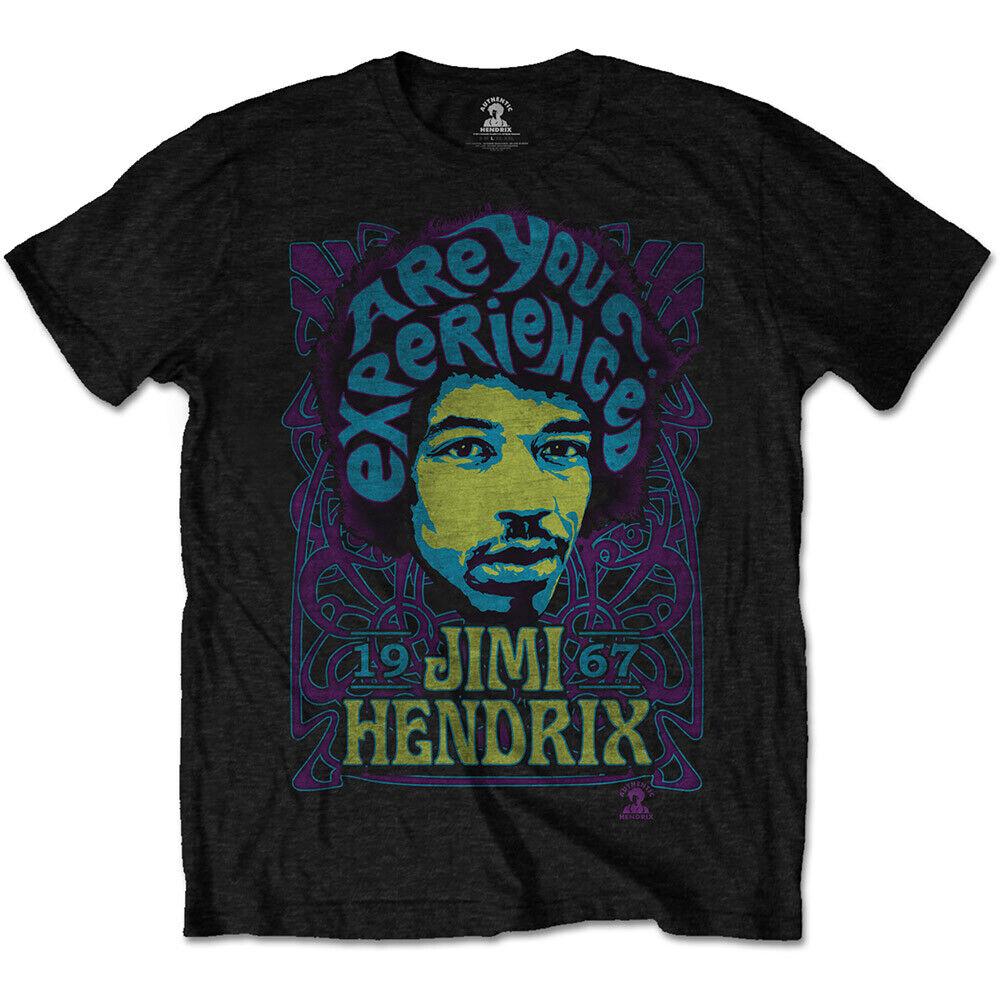 

Jimi Hendrix Are You Experienced Afro Text Unisex T-shirt