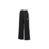 Nike Ambush X NBA Nets Double Waist Snap Button Loose Sports Pants For Spring Women Bottoms Black DB9571-010