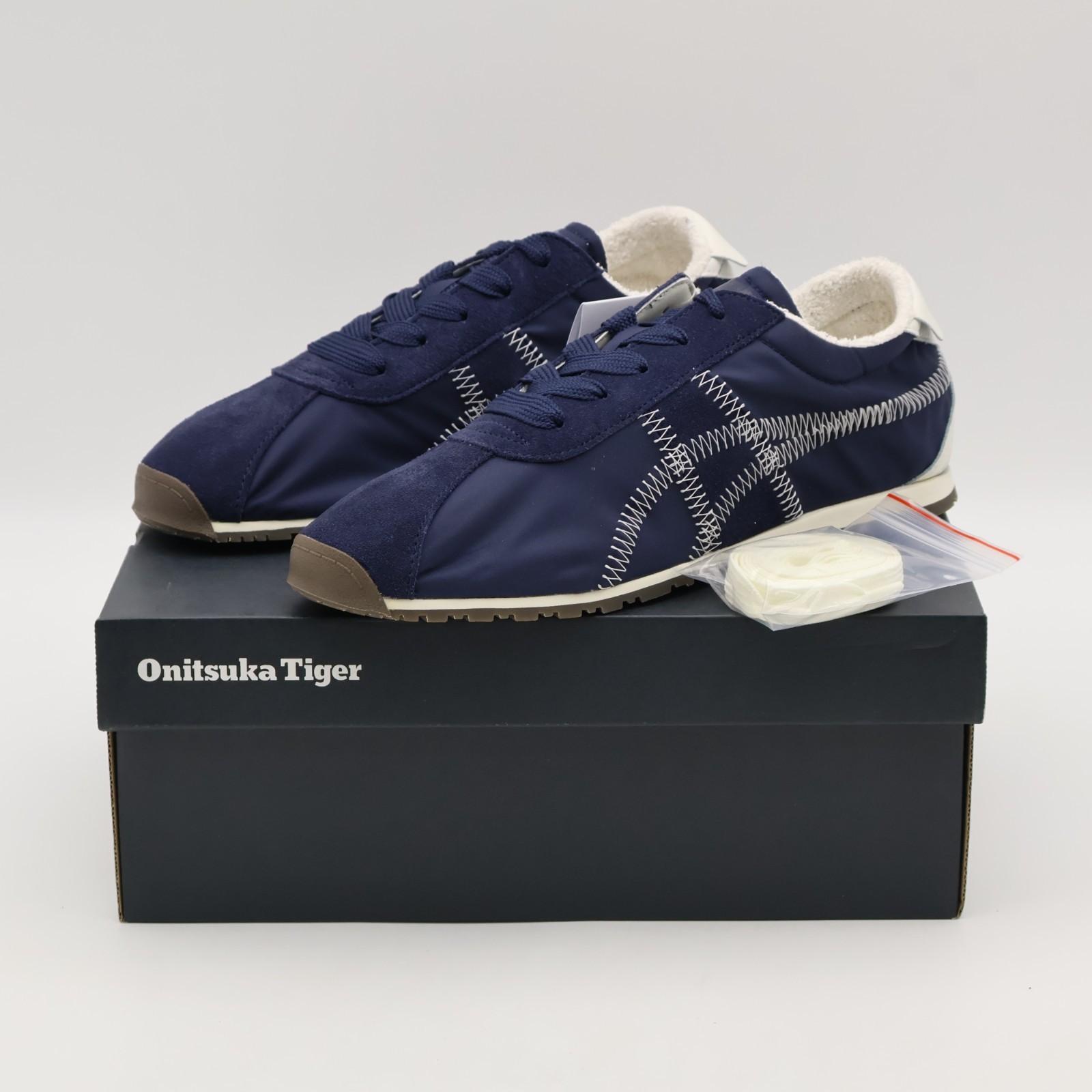 1183C317-401 Onitsuka Tiger Tiger Corsair A55 Midnight Cream (Men s) 10