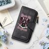 Gothic Punk Long Wallet for Daily Use Cool Dark Style Card Holder Fashion Portable Durable Purse