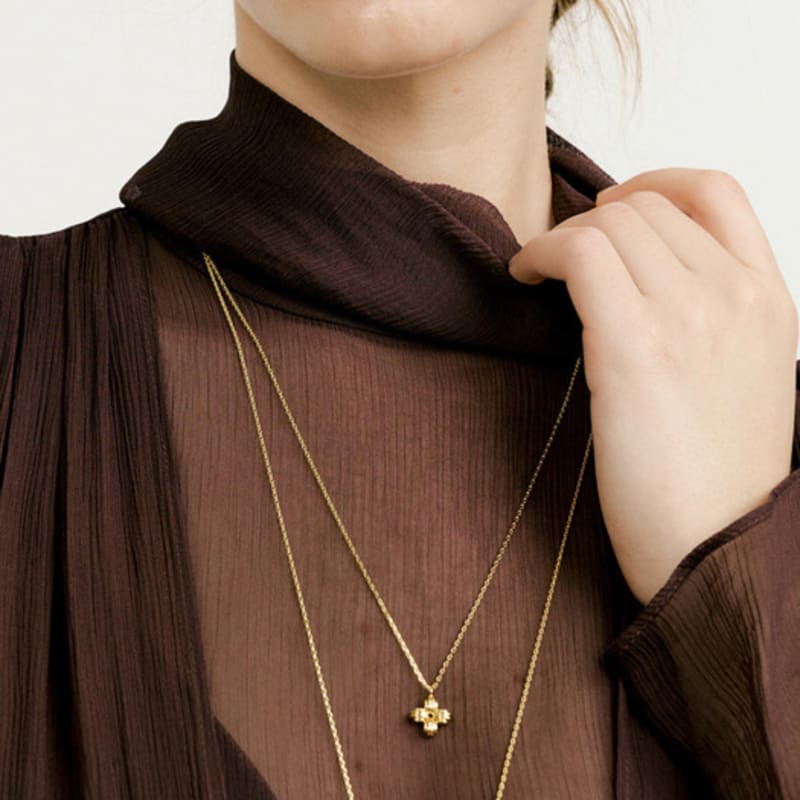 MATIAS Clover Necklace (Gold)