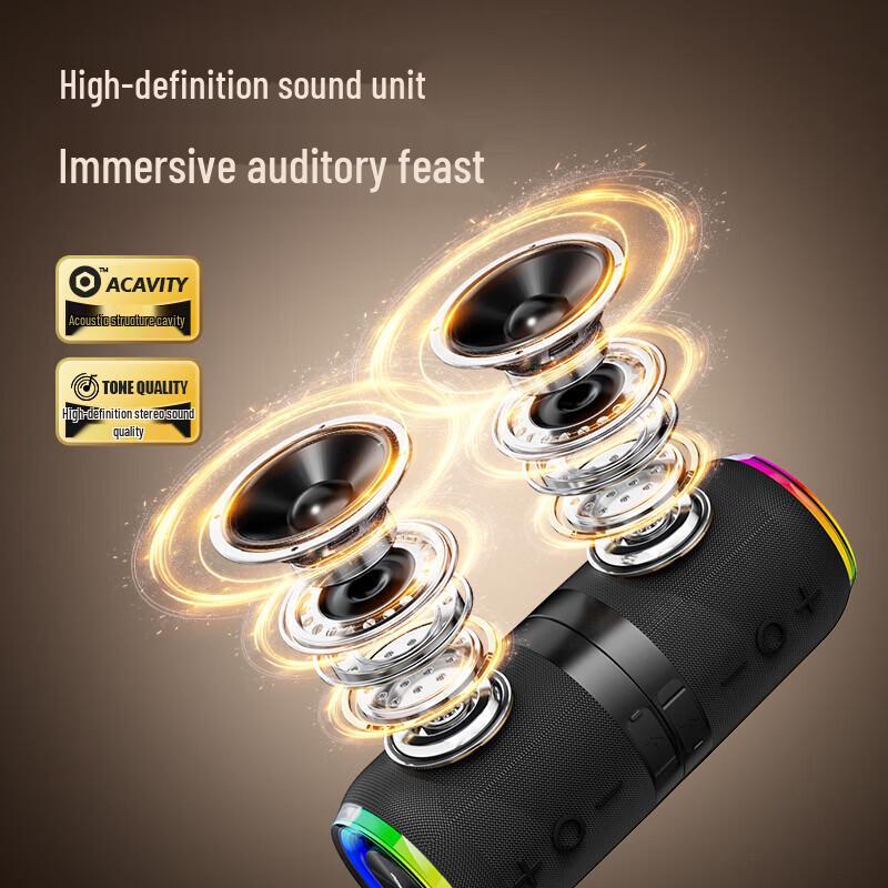 Newmine PBS015 Dual Tragbarer Bluetooth-Lautsprecher (CN-Version)