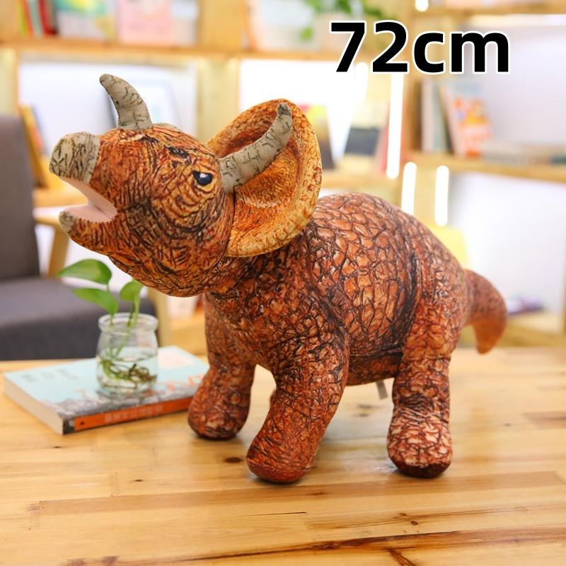 Realistische Jurassische Periode Dinosaurus Pluche Speelgoed Katoen Gevuld Grote Maat Dinosaurus Kussen Creatieve Woondecoratie
