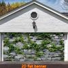 2D Suburban House Rustic Stone Garden Photo Background