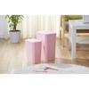 Cartoon Card Captor Sakura Pink Plastic Waste Bin With Lid Kitchen Household Cute Large Ashbin Bucket Creative Pressed Trash Can