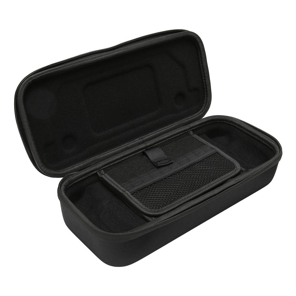 Handheld Console Carry Case Hard Shell Built In Storage Card Slot Stand Protective Travel Bag with Handle for Steam Deck