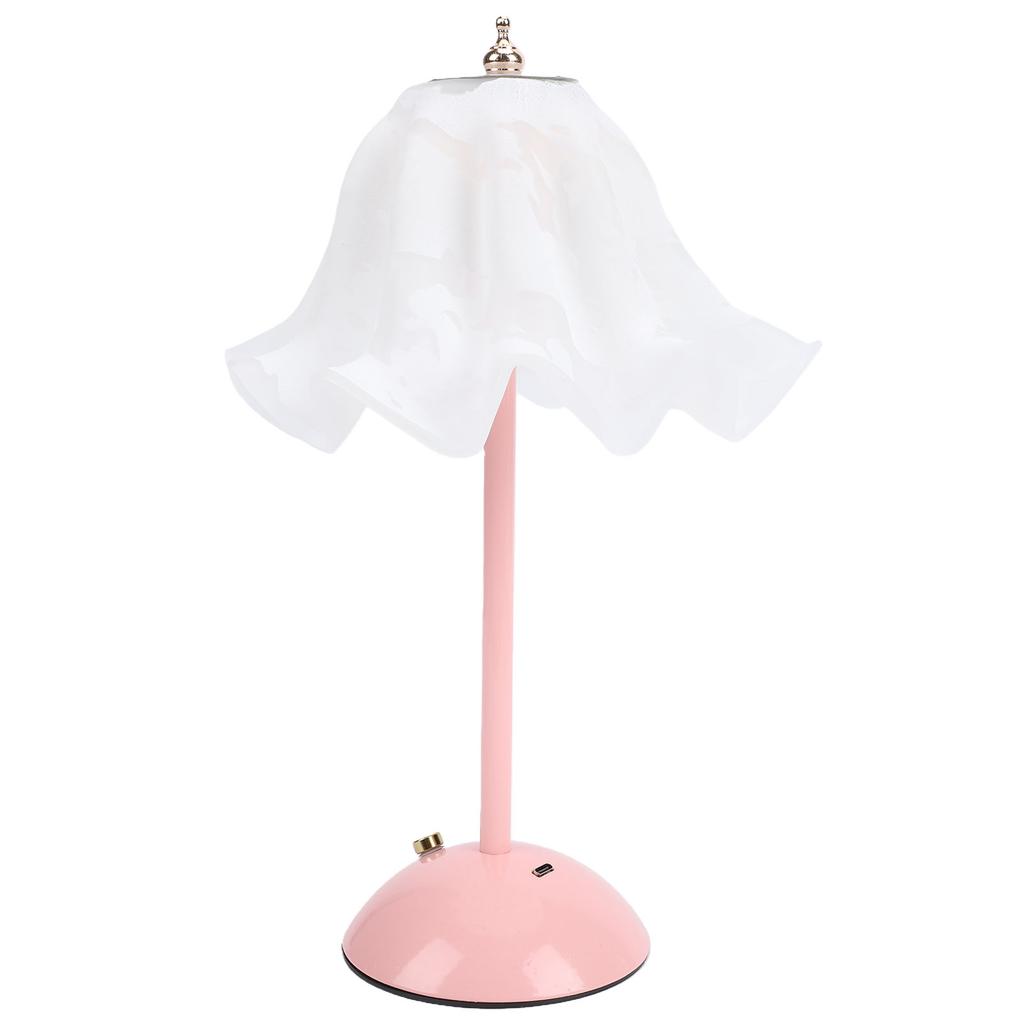 Flower Table Lamp Dimmable Reading Light 3 Color Temperatures Nightstand Lamp for Living Room Bedroom Office Dorm