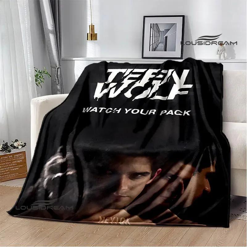 Film Teen Wolf Druckdecke warme Decke Flanschdecke weiche und bequeme Decke Haus Reise Decke Geburtstagsgeschenk