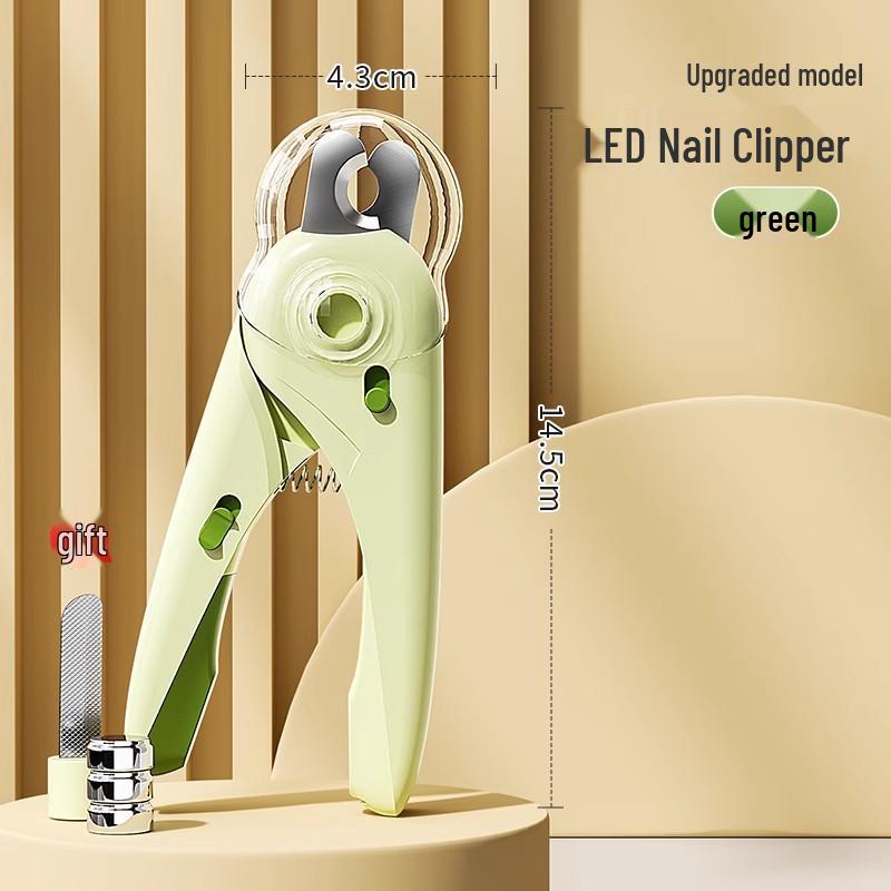 

Pet Nail Clippers with Light for Cats, Dogs, Rabbits, and Puppies - Safe, Precision Grooming Tool No Specifications