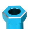 4 Pcs RC Wheel Hex Hub Aluminum Alloy Replacement 12mm Hex Hubs Extension Combiner for 1Celsius10 RC Climbing Car