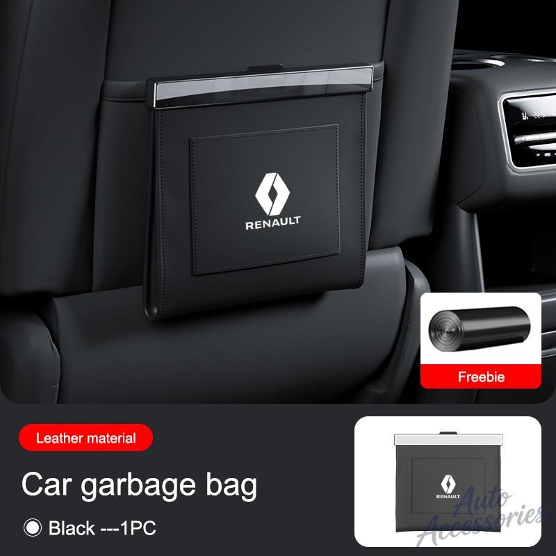 Car Seat Rear Garbage Bag Seat Back Hanging Chair Back Storage Bag For Renault Megane 2 3 Twingo Clio Talisman Captur Kwid Scen Z666
