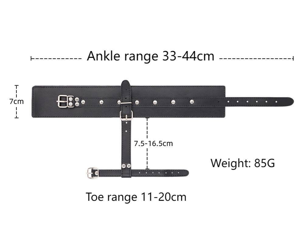 Restraint Couple Adult Sex Game  Bondage Strap Sexual Handcuff Sextoy Set Adjutable Ankle Cuff Slave Fetish Sadomasochism
