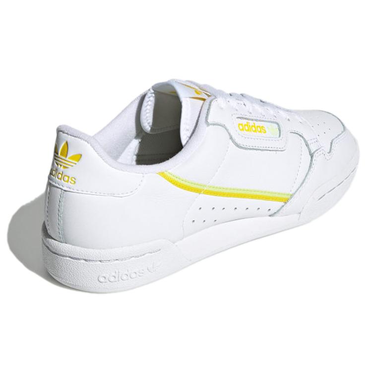 Adidas Wmns Continental 80 'White Semi Frozen Yellow' Women's EE5561