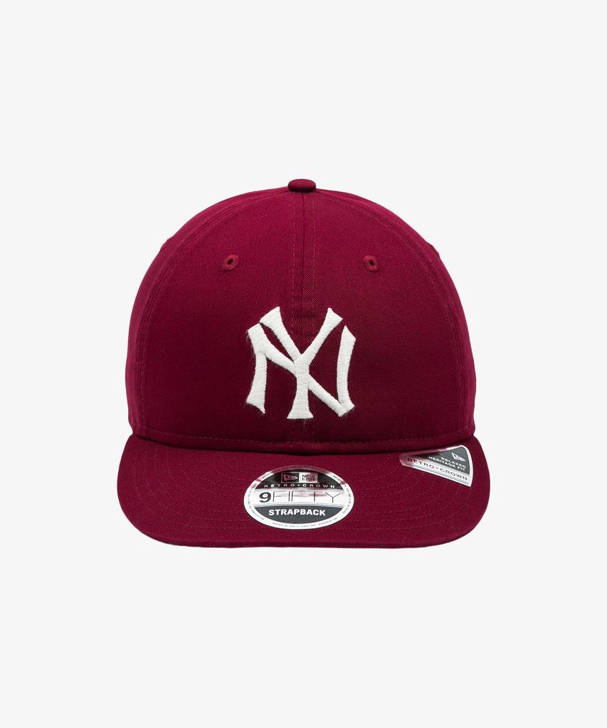 New Era Mlb Cooperstown New York Yankees Retro Crown Strapback Red