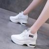 Inner Heightening Platform Sports Shoes Lightweight Mesh Breathable Casual Running Shoes Autumn New Summer
