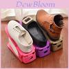 Classic Black Adjustable Shoe Organizer Space-saving Storage Rack For Stylish Homes