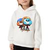 The Amazing World of Gumball Hoodie Children Anime Fashion Pullover Baby Girl Cartoon Boys Autumn Hooded Sweatshirt Kids Clothes