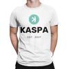 Kaspa Crypto Millionaire Loading Pure Cotton T-Shirt For Man Summer  Y2K Retro T-Shirts O-Neck Harajuku Oversized Print Clothes